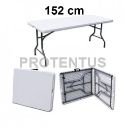Plastic folding table 152 cm