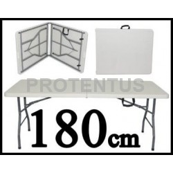 Plastic folding table 180 cm