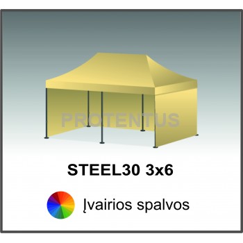 Canopy tent "STEEL30" 3x6